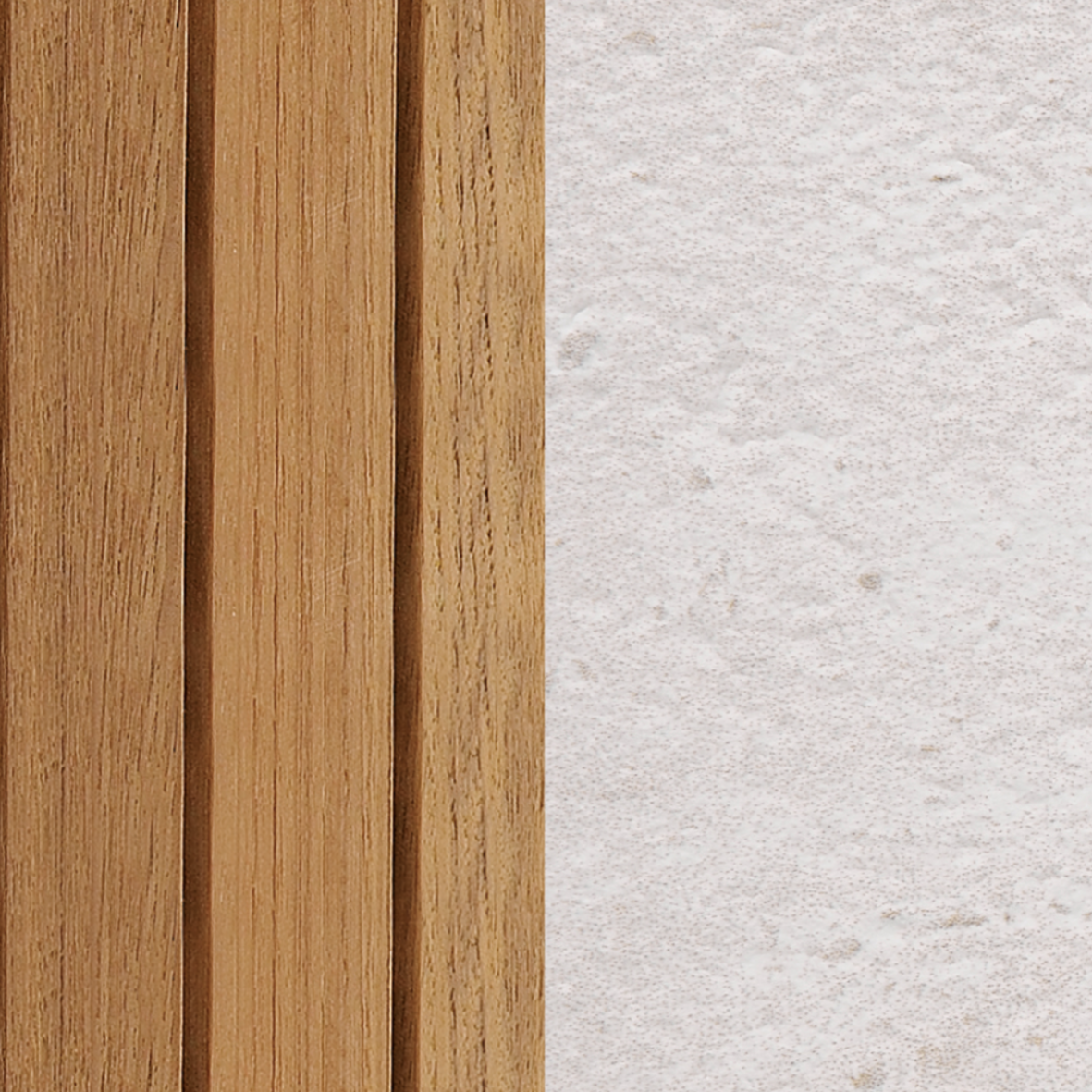 Teak/Keramik travertin 541