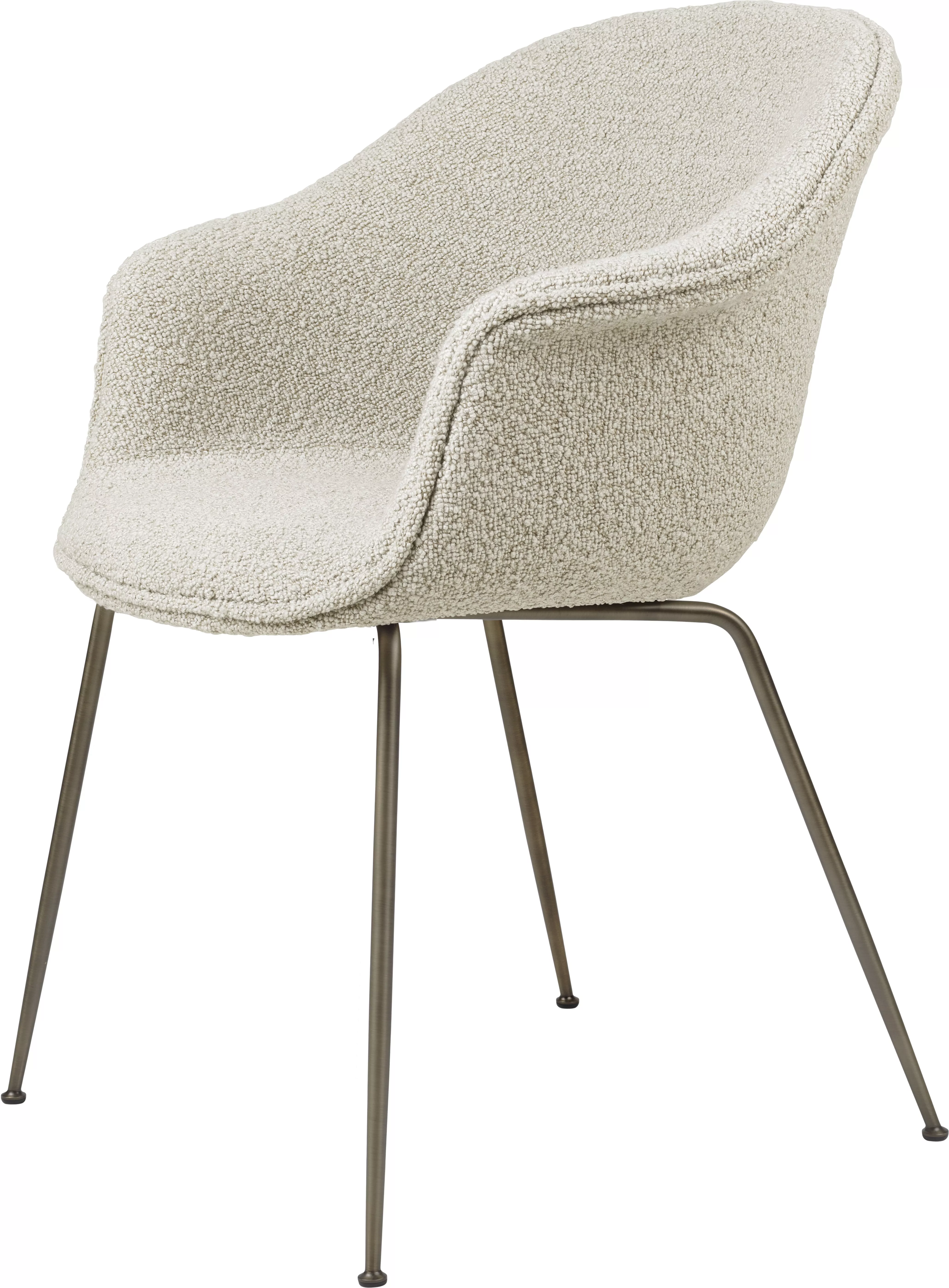 GUBI - BAT Esszimmerstuhl • Vollständig Gepolstert  • Conic Base