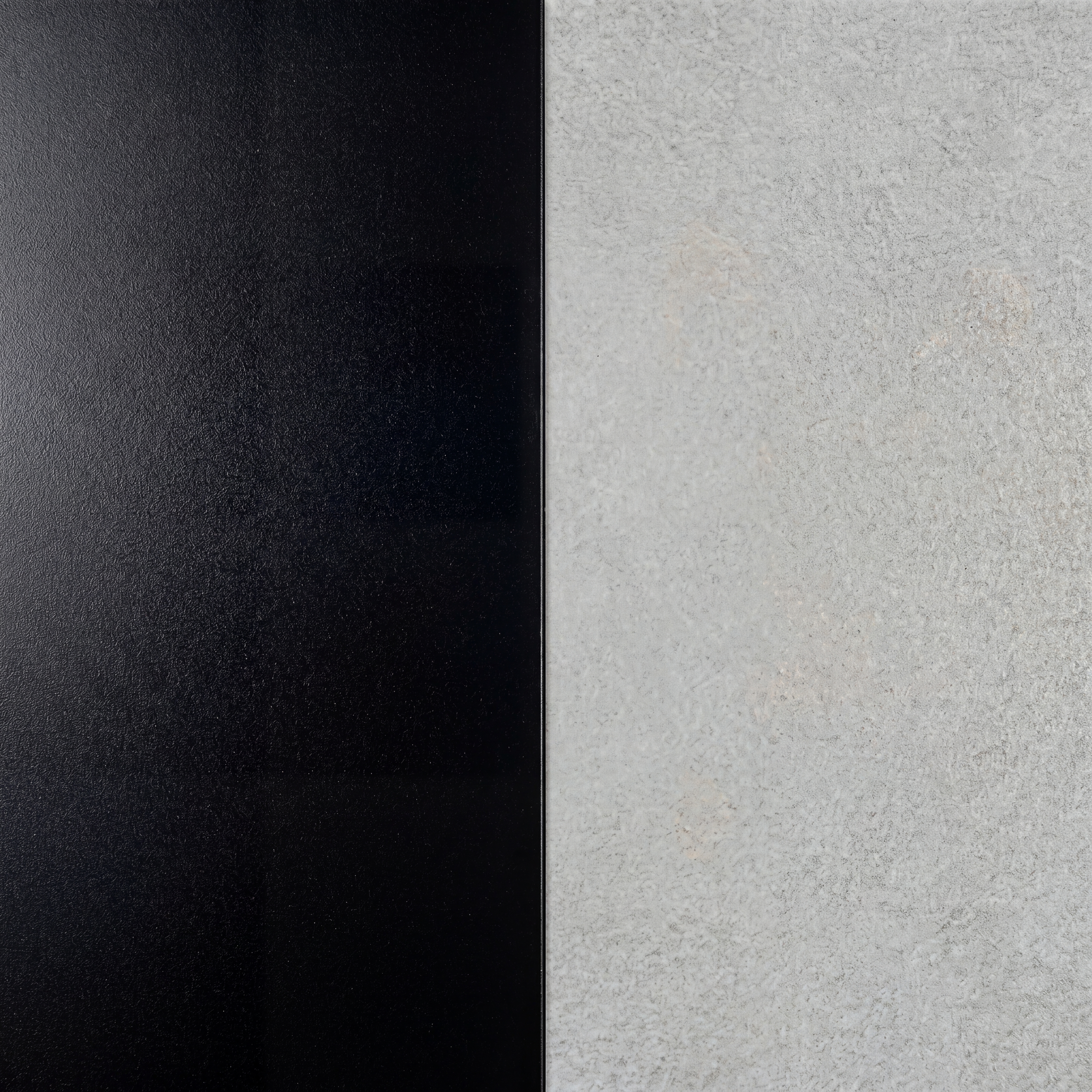 Aluminium beschichtet Schwarz / Keramik Cemento Luminoso