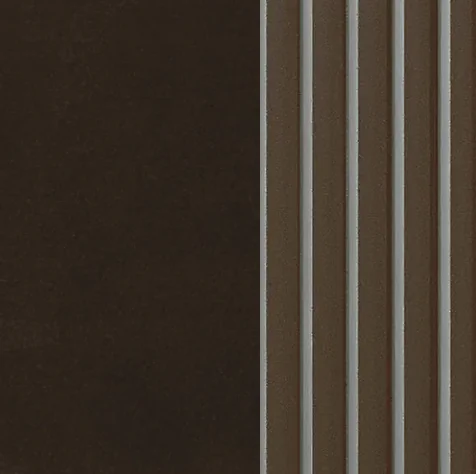 Glasplatte „Tabak“ Ecomalta & Gestell DV Glas Bronze