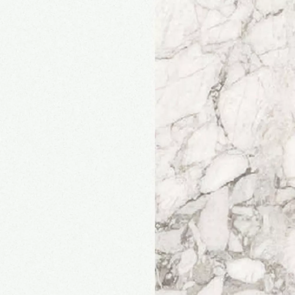 White / Calacatta S17