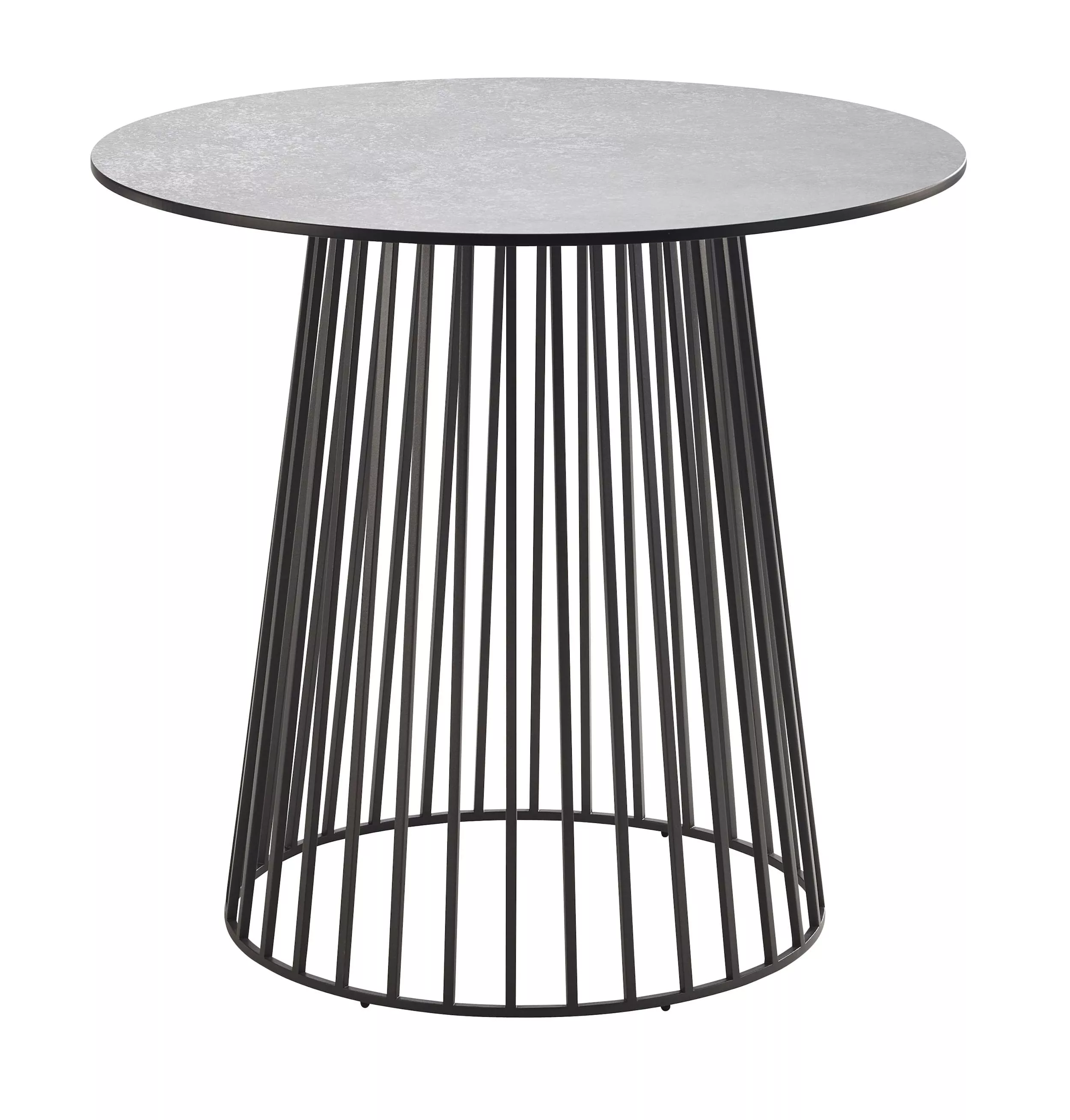 Solpuri Grid Kaffeetisch Keramik Anthracite in einem Studio ohne Hintergrund