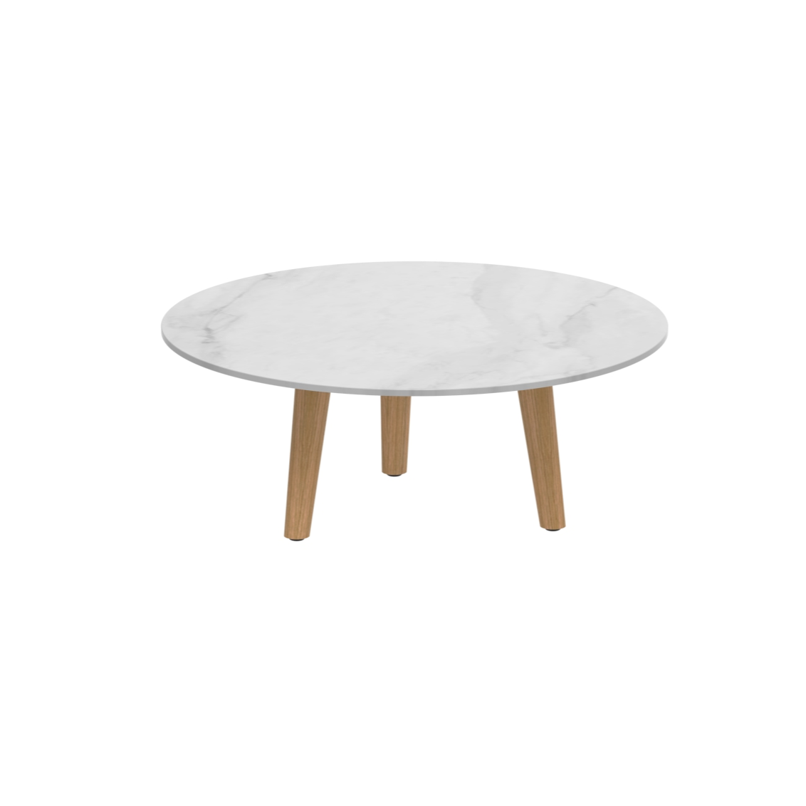 Royal Botania Styletto Loungetisch • Ø 90 cm • niedrig