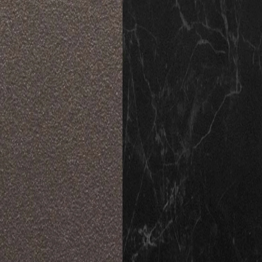 Aluminium beschichtet Bronze / Keramik Nero Marquina