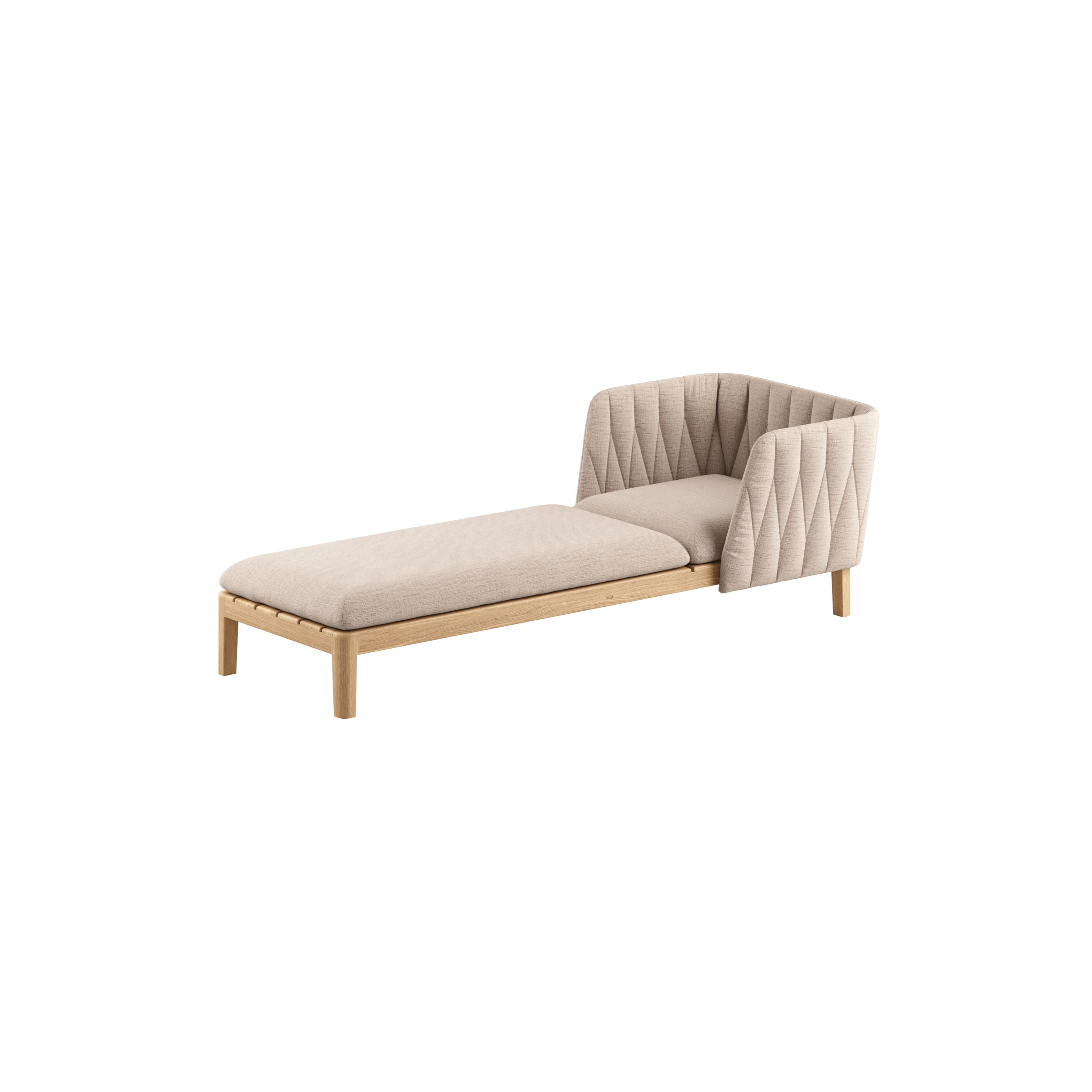 Royal Botania Calypso Lounge Daybed / Sonnenliege • verstellbar