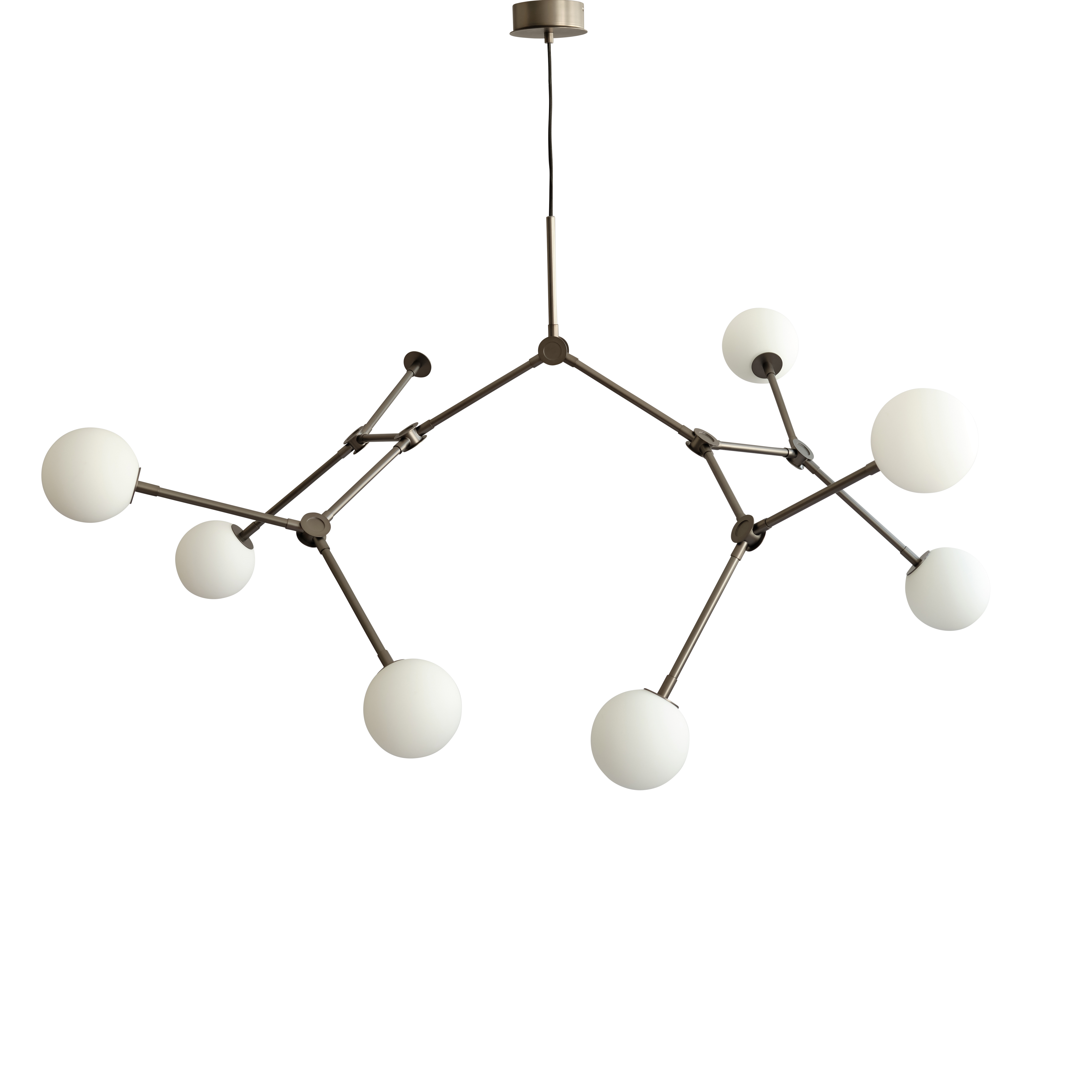 101 COPENHAGEN DROP BULP GRANDE Kronleuchter • L126 x H121 x B105 cm