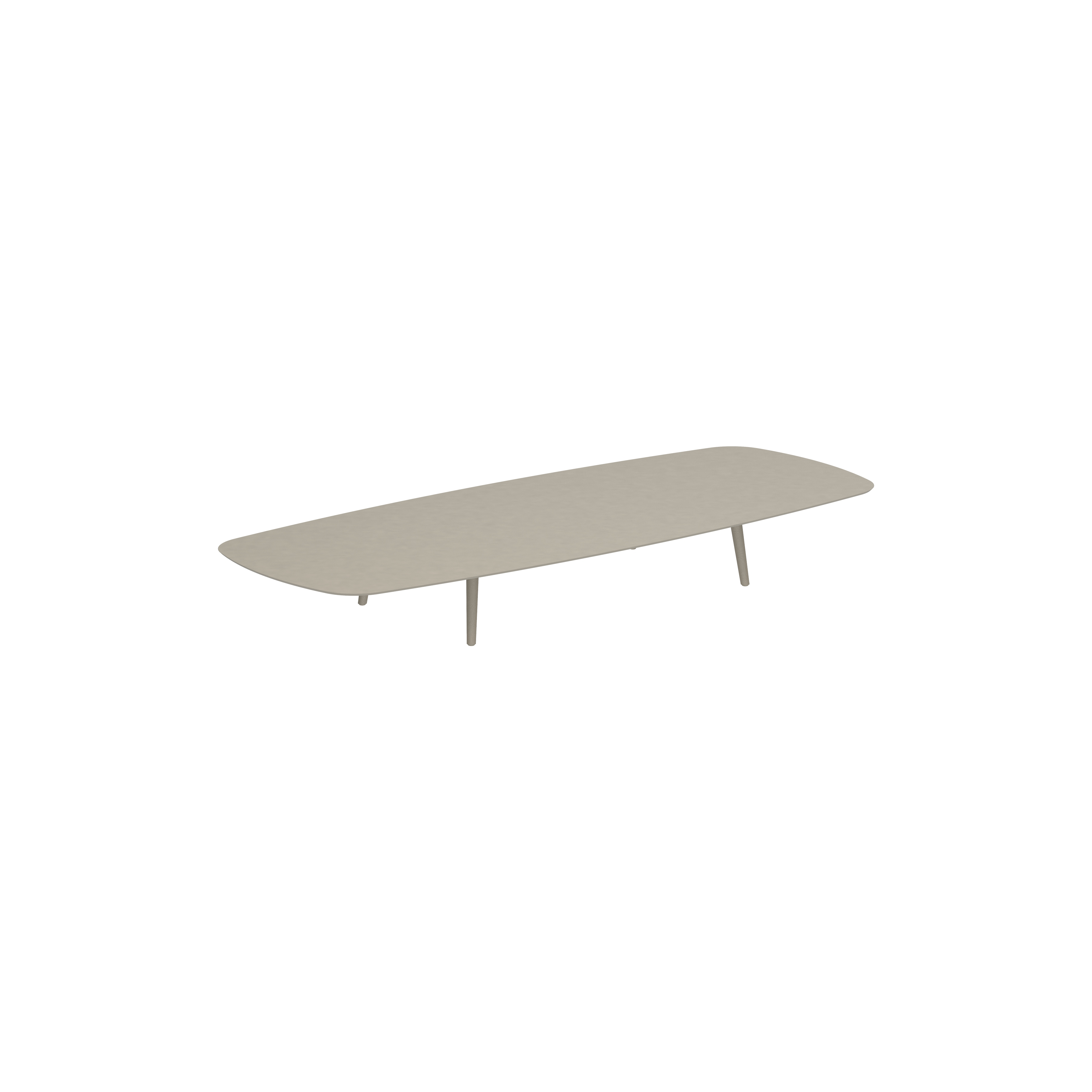 Royal Botania Styletto Loungetisch • 300 x 120 cm • oval