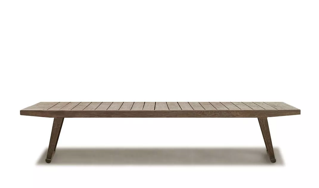 B&B Italia Gio Loungetisch 180x90 cm aus Holz ohne Hintergrund