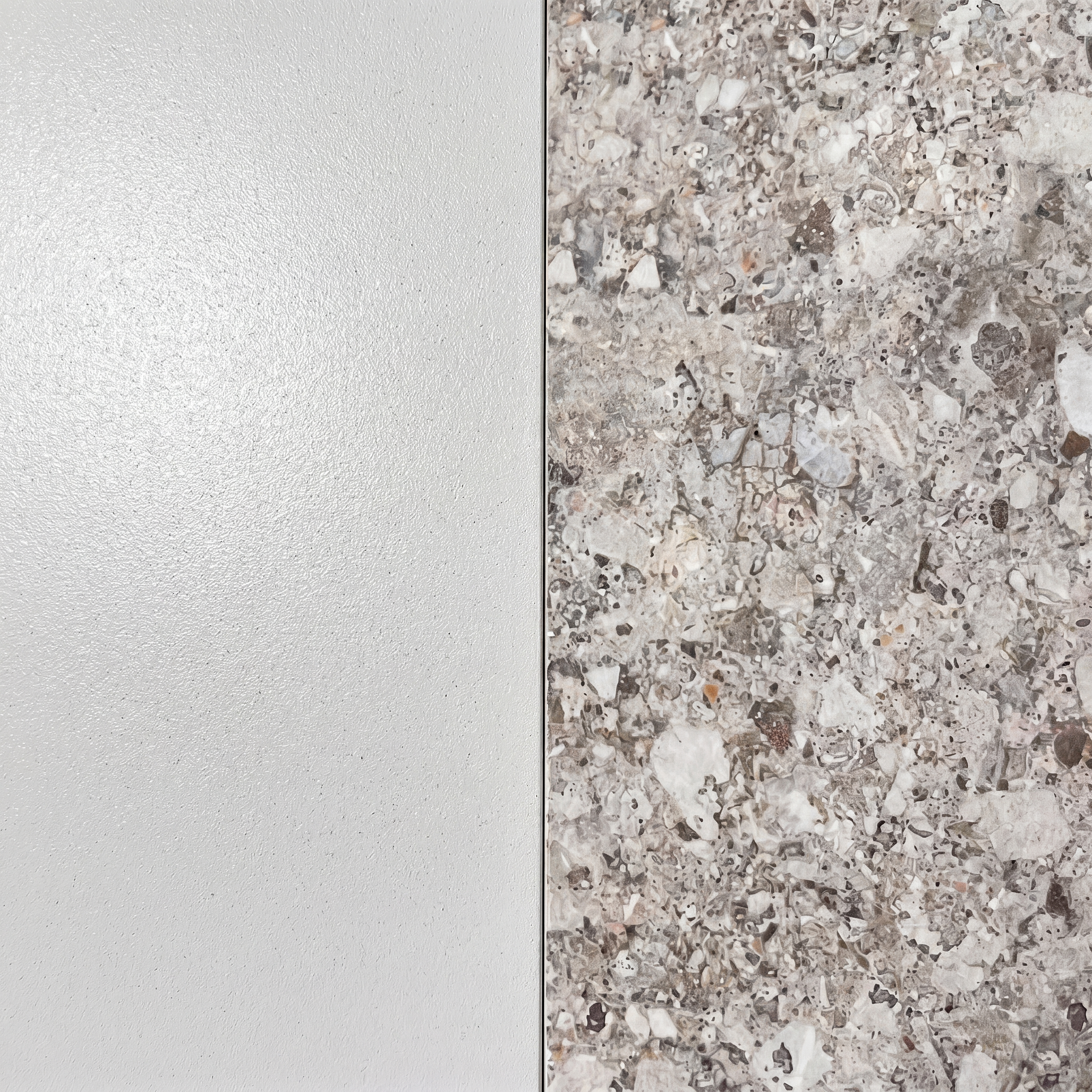 Aluminium beschichtet Weiß / Keramik Ceppo Dolomitica