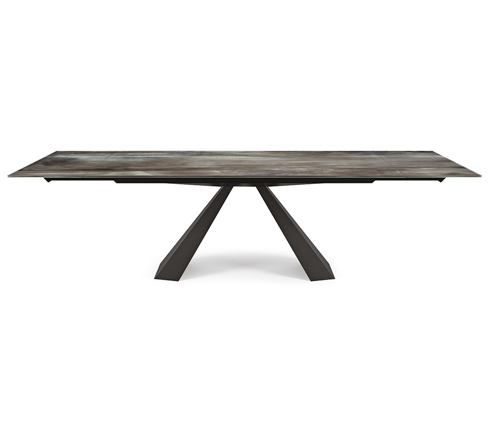 Cattelan Italia ELIOT CRYSTALART DRIVE Tisch  •  3 Größen  •  ausziehbar