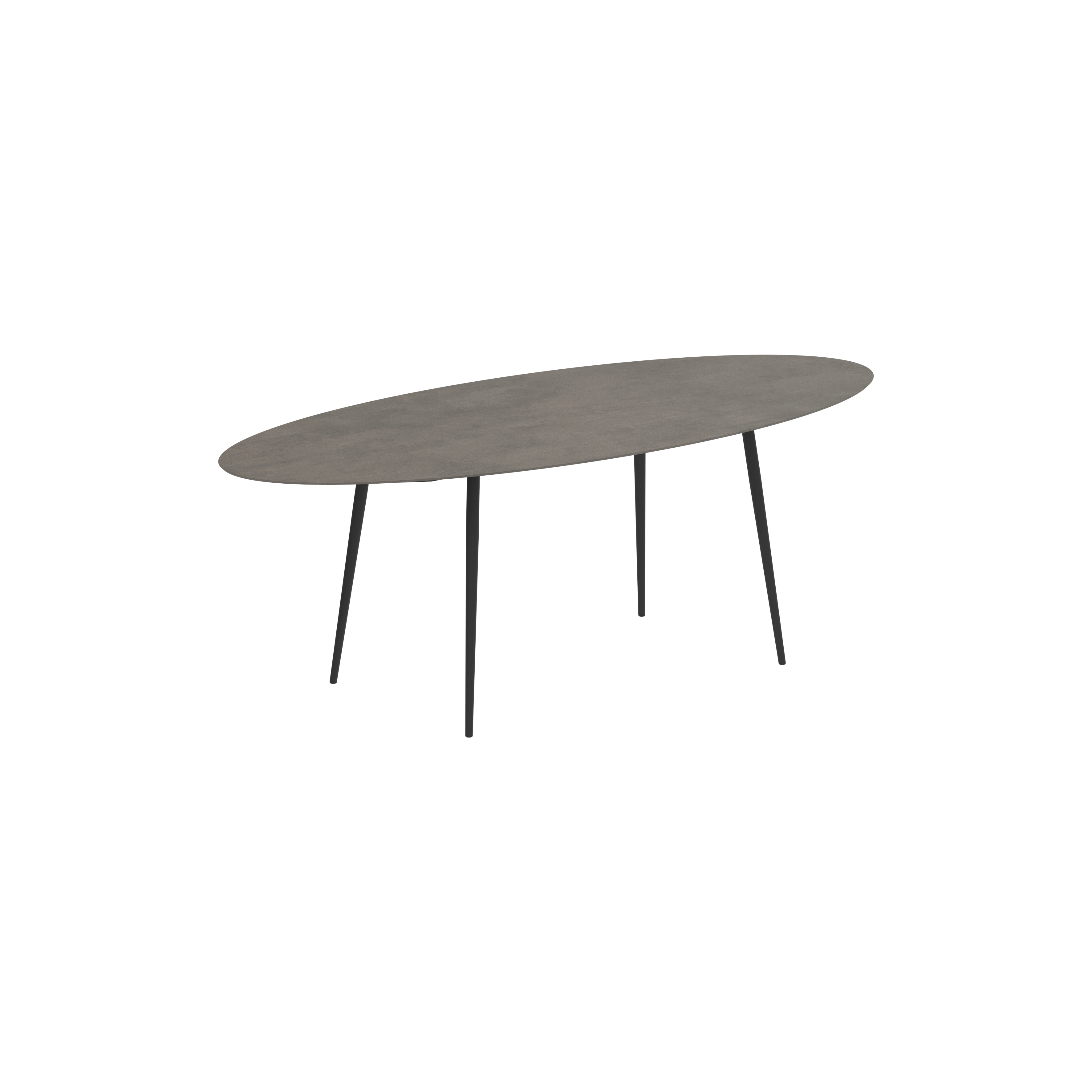 Royal Botania Styletto Ellipse Bartisch • 320 x 140 cm