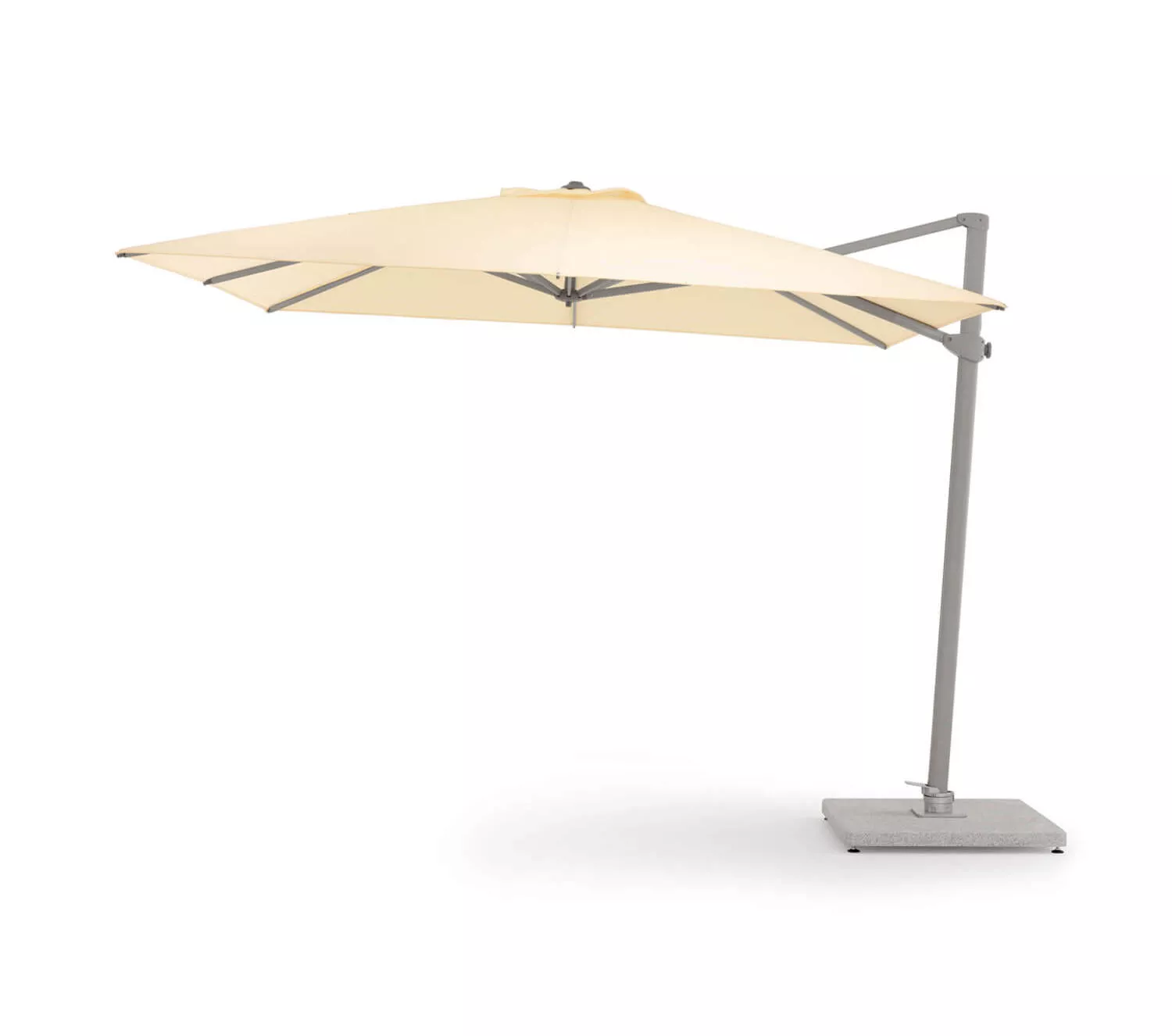 Freiarmschirm von Weishäupl quadratisch 300 x 300 cm - 20% Outletrabatt