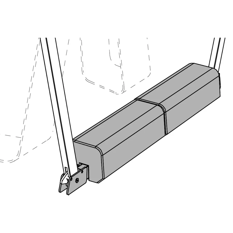 Naturbetonständer-  freistehend