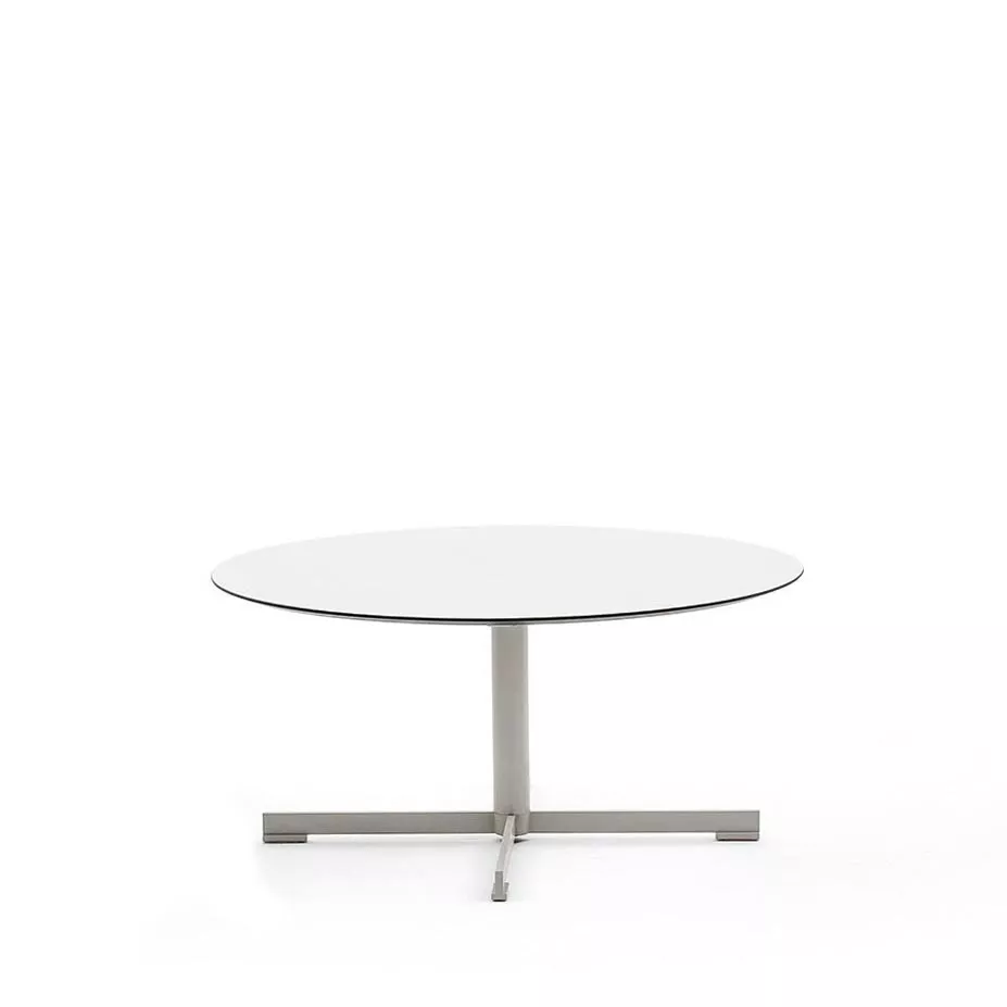 Varaschin Summer Set Loungetisch H 43 •  Ø 80 cm mit HPL oder Marmor Tischplatte