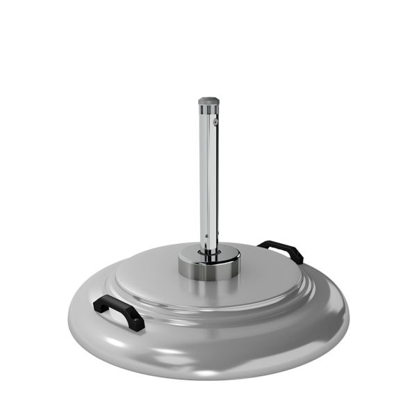 Aluma-Crete MAX Rund Ständer mit Griffen 91 kg