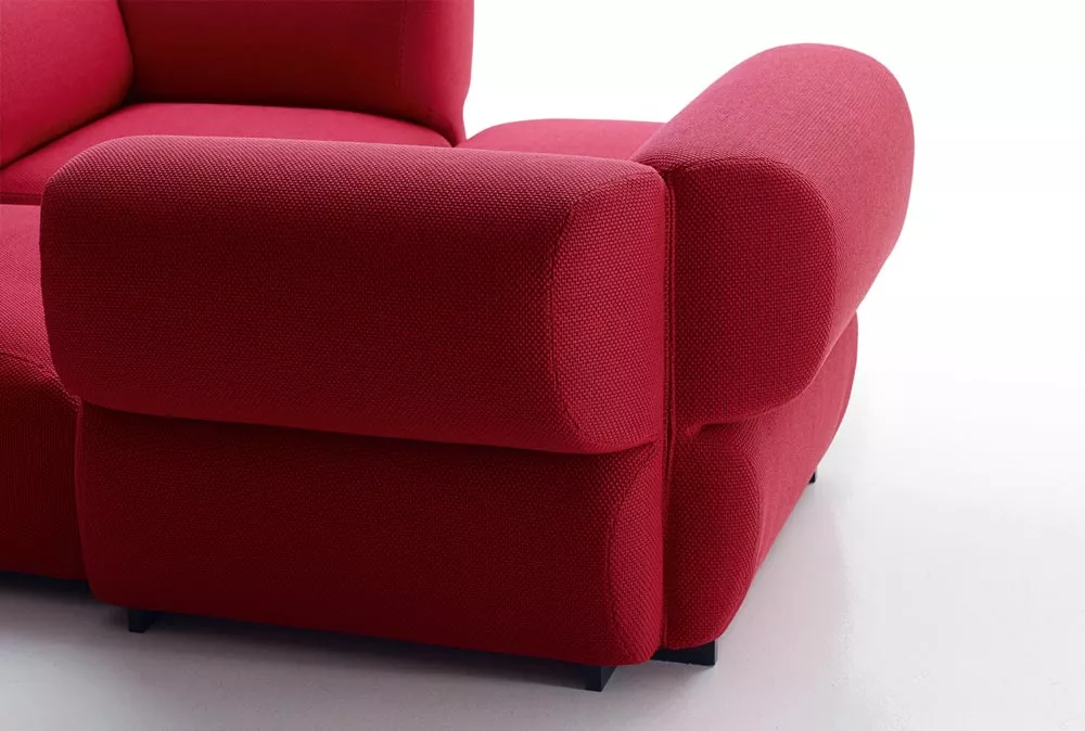 B&B Italia Butterfly Outdoor Loungegruppe in Rot ohne Hintergrund