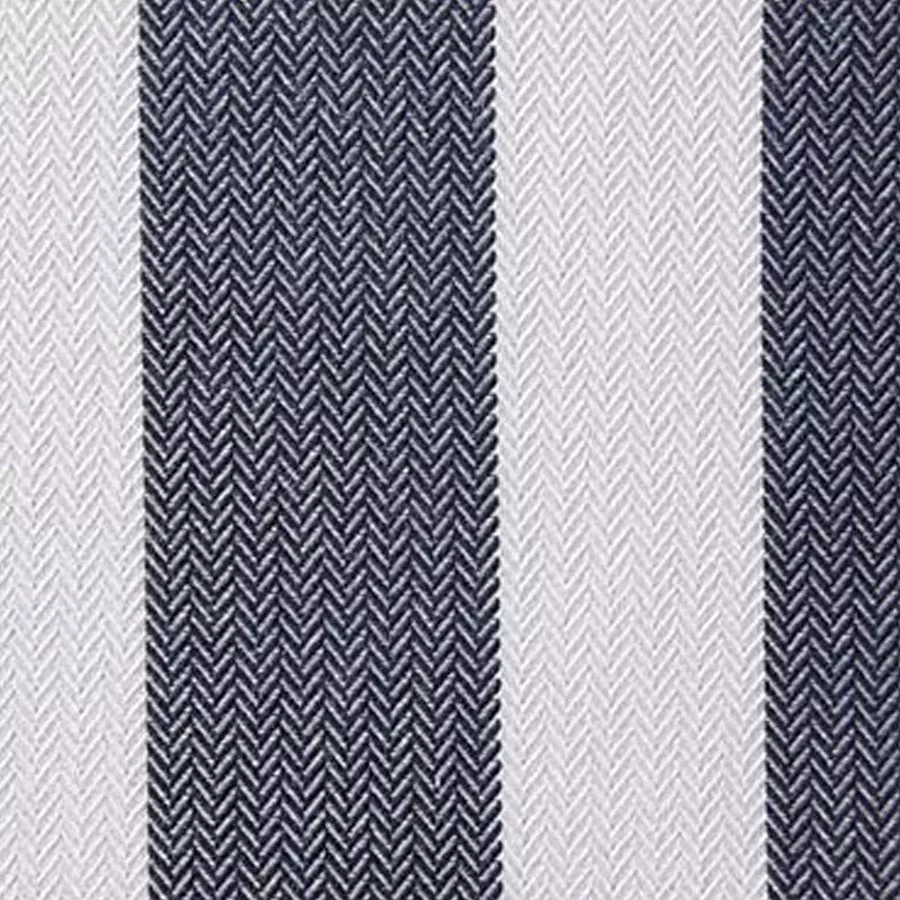 Wide Stripes Blue Navy/White