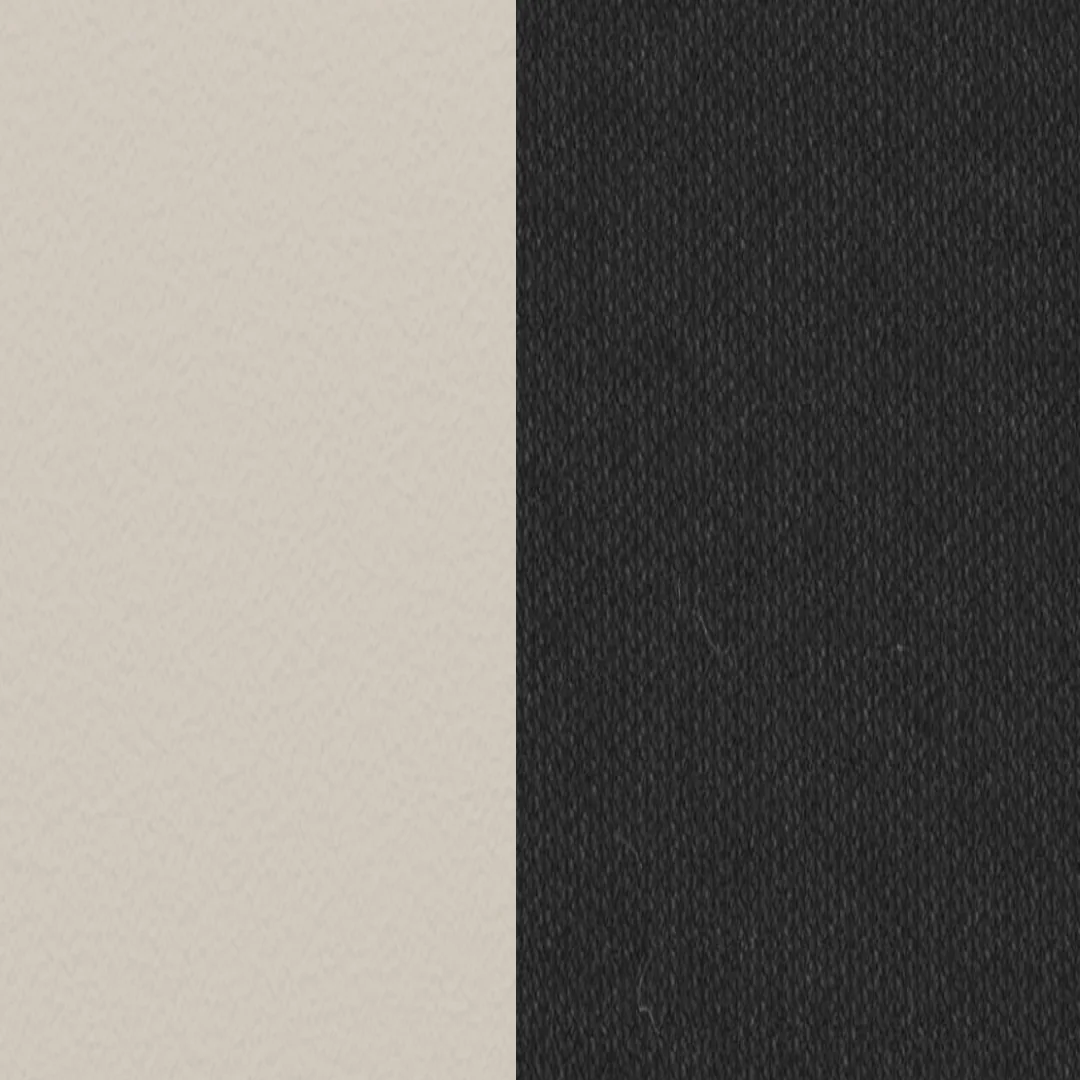 Aluminium beschichtet Pebble / Textile Schwarz