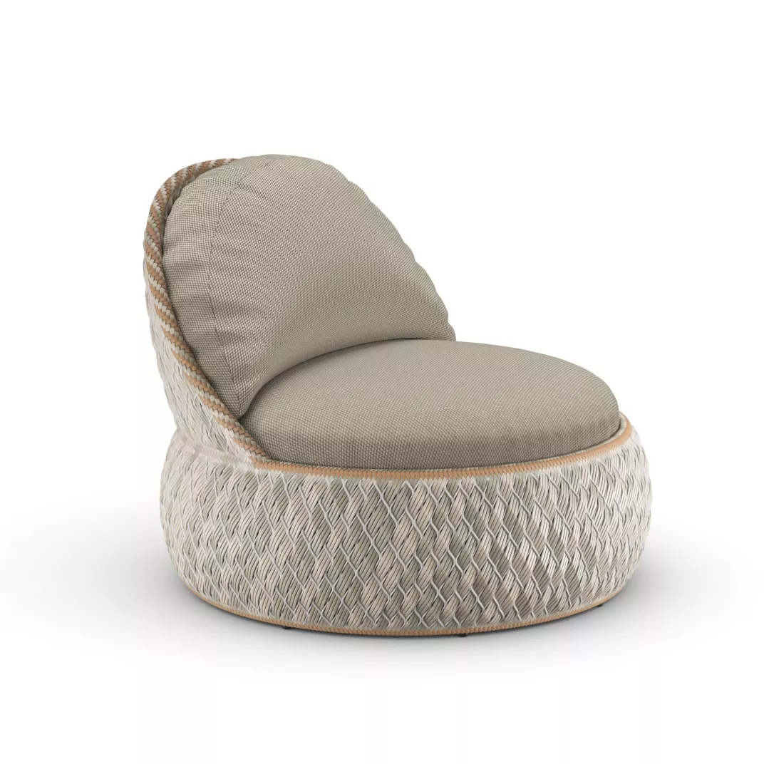 Dedon Dala Sessel in Beige ohne Hintergrund