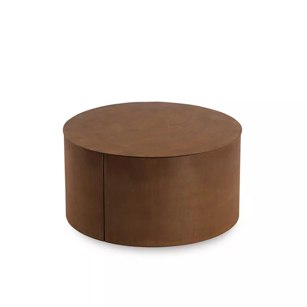 AK47 Mangiafuoco Feuerstelle aus oxidiertem Stahl 80 cm ohne Hintergrund