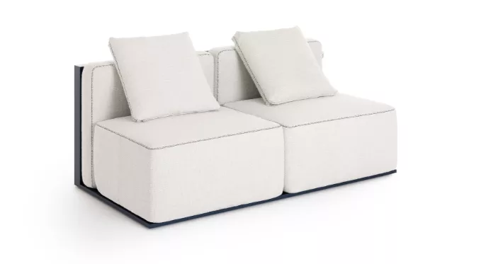 GANDIA BLASCO ISLABLANCA 2-Sitzer-Sofa ohne Armlehne