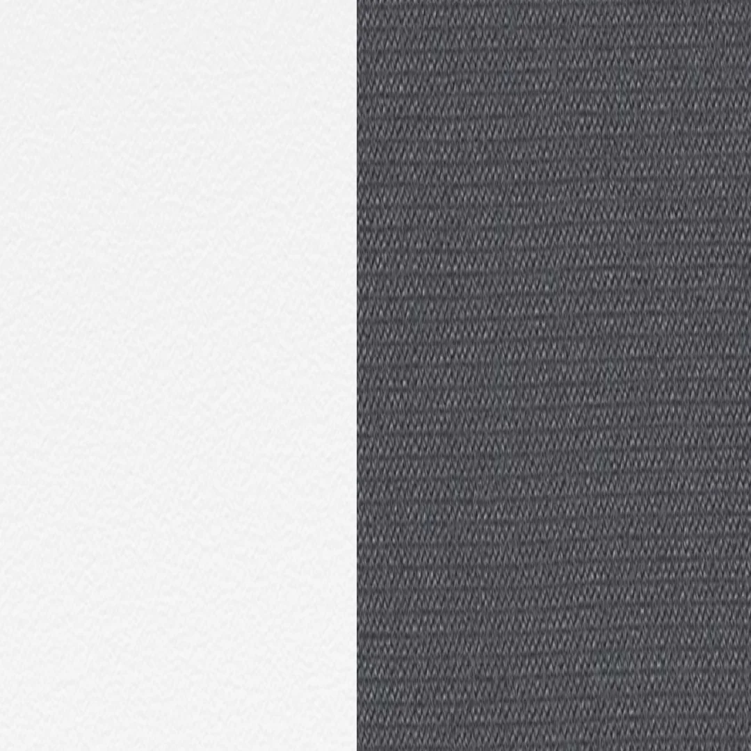 Aluminium beschichtet Weiß / Textile Rock