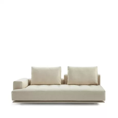 Zanotta Shiki 2-Sitzer Endelement in beige ohne Hintergrund