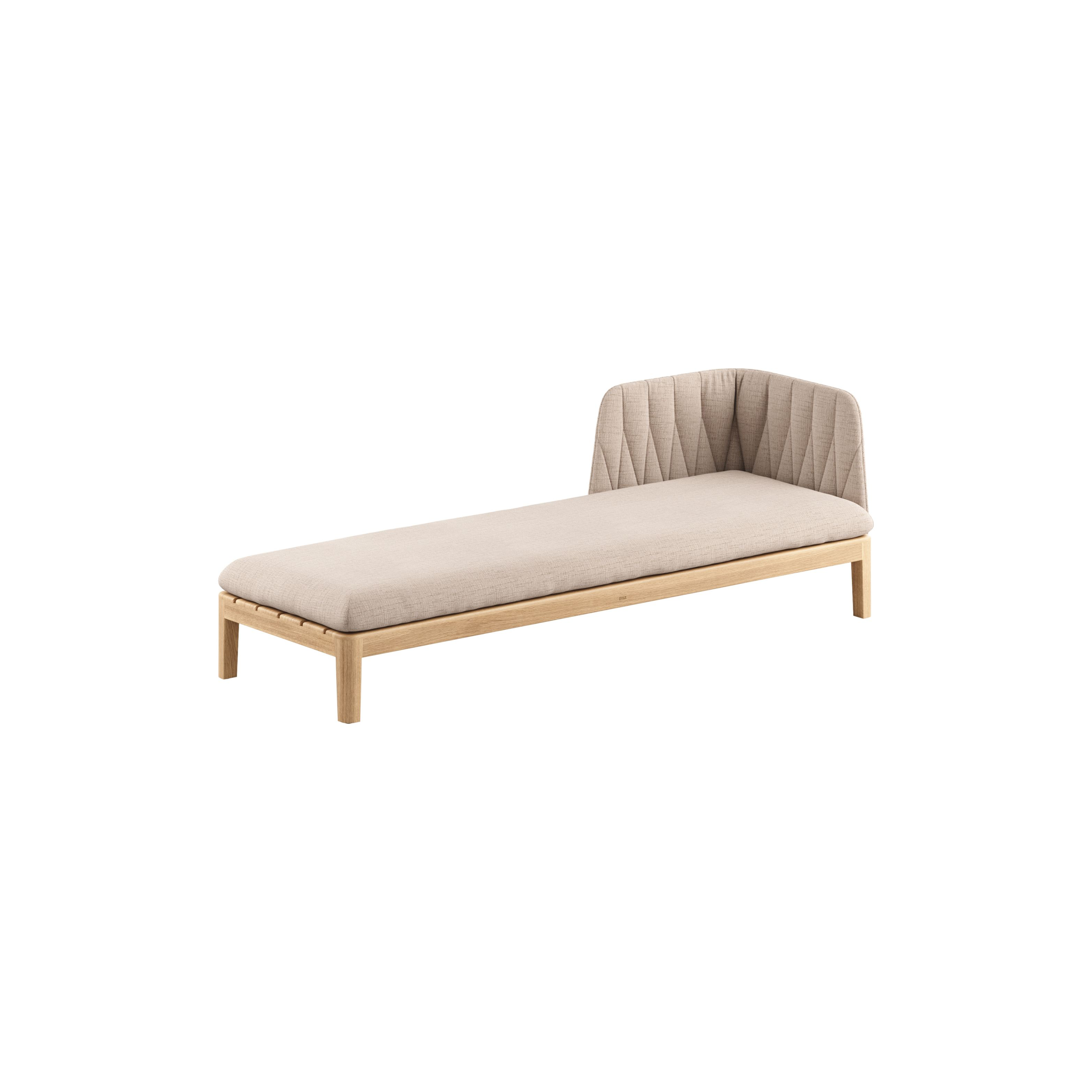 Royal Botania Calypso Lounge Modul • kurze Rückenlehne 3-Sitzer