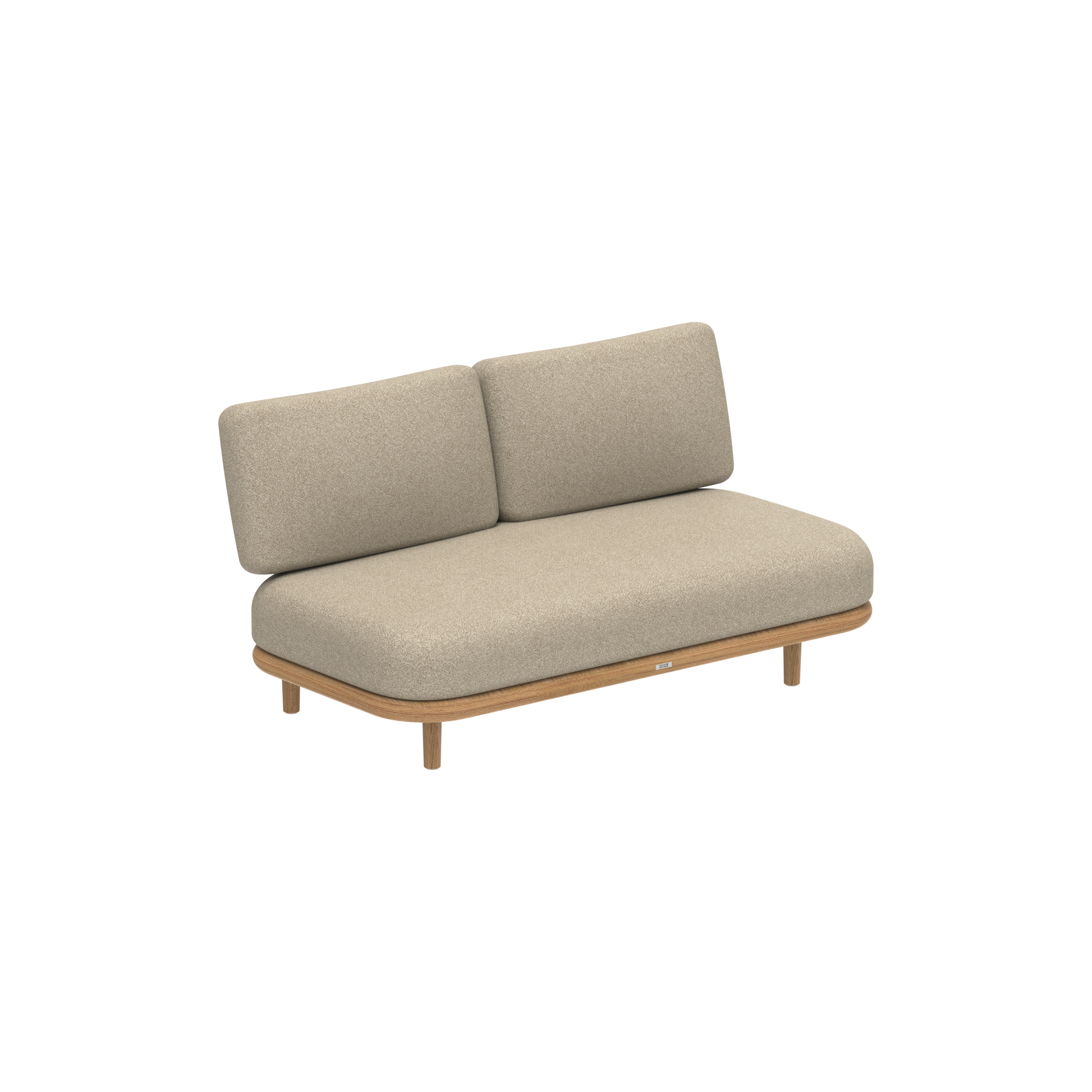 Royal Botania Archy Lounge • Sofa 2-Sitzer • ohne Armlehnen