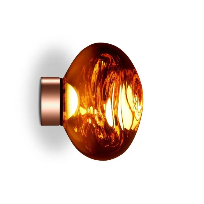 Tom Dixon Melt Mini LED Surface Light Copper • Quick Ship