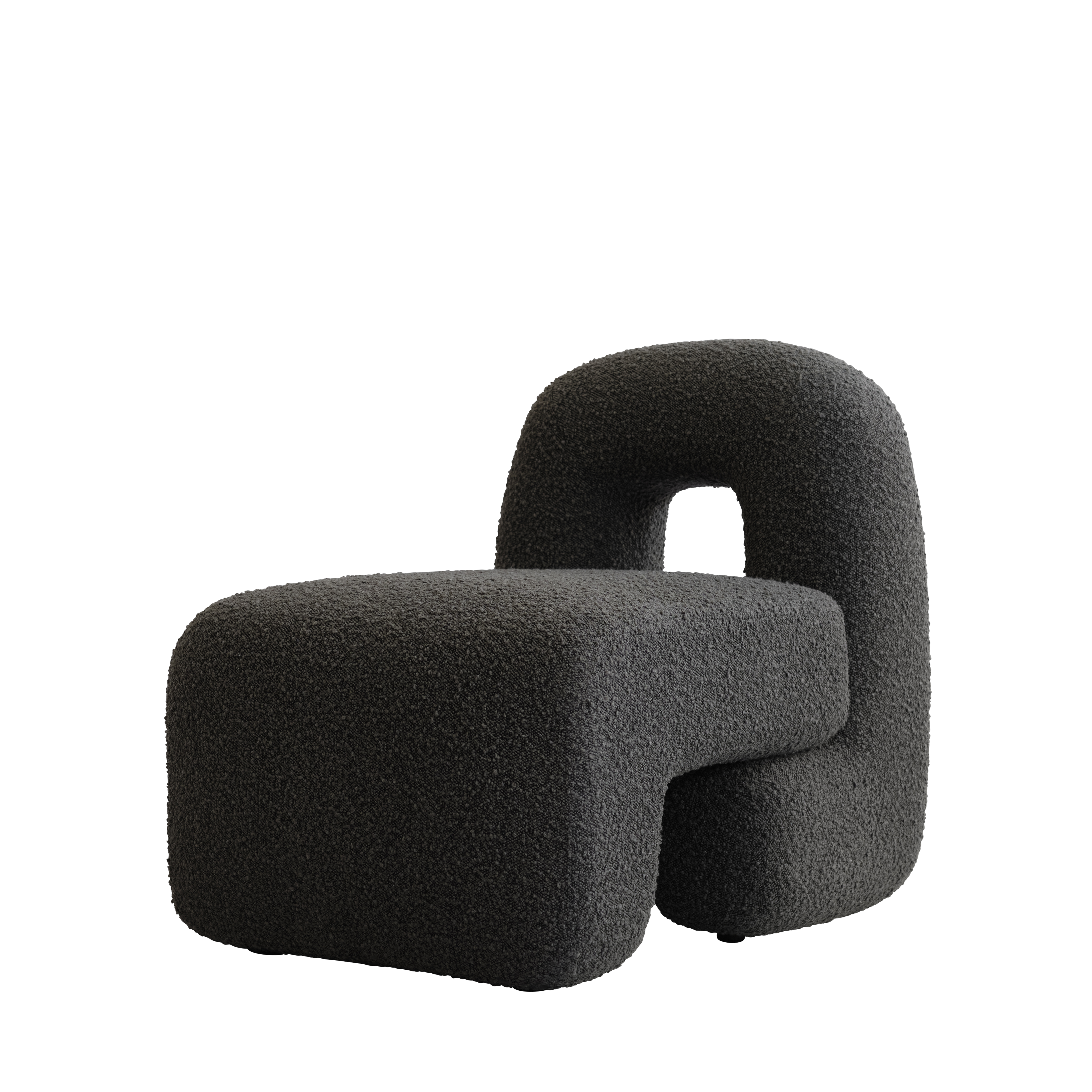 101 COPENHAGEN DAIKU • Lounge Sessel • deep taupe / dunkelgrau