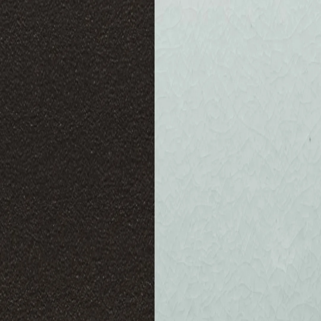 Aluminium beschichtet Anthracite / Emaillierter Lavastein Jade