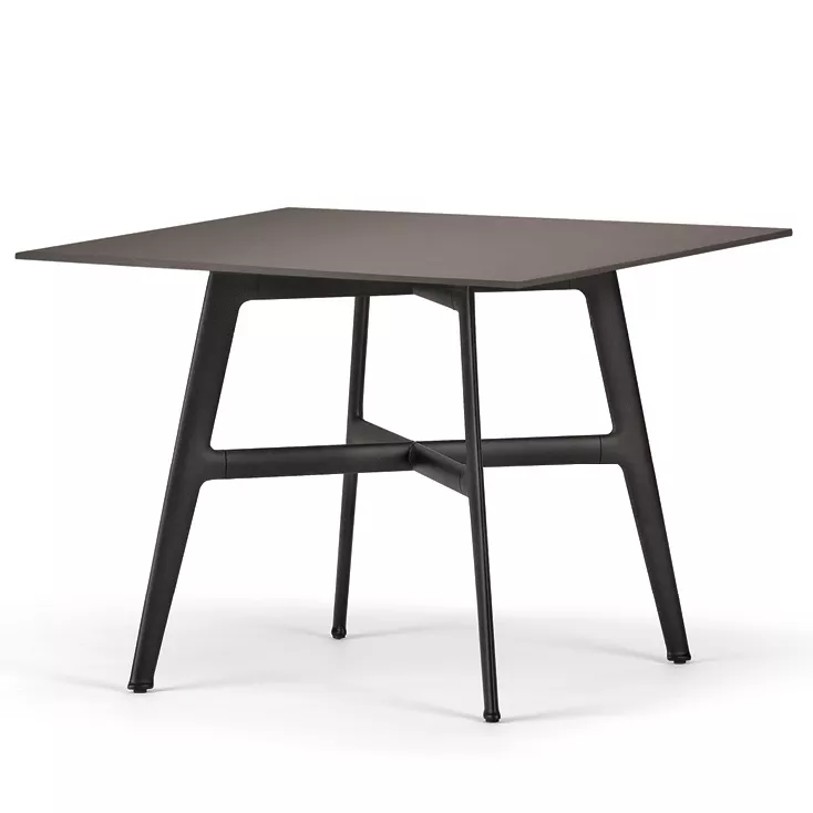 Dedon Seax Tisch in Black Pepper ohne Hintergrund