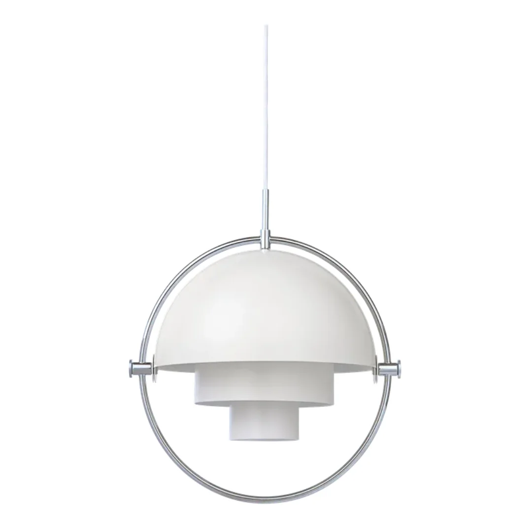 Chrome  Base / White Semi Matt