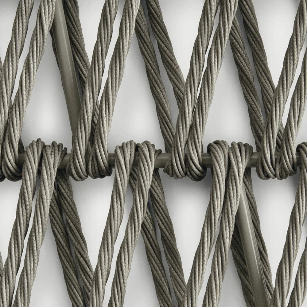 Polyethylen taubengrau / Gestell grau (0612T)