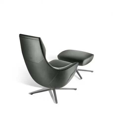 poltrona frau jay lounge hocker