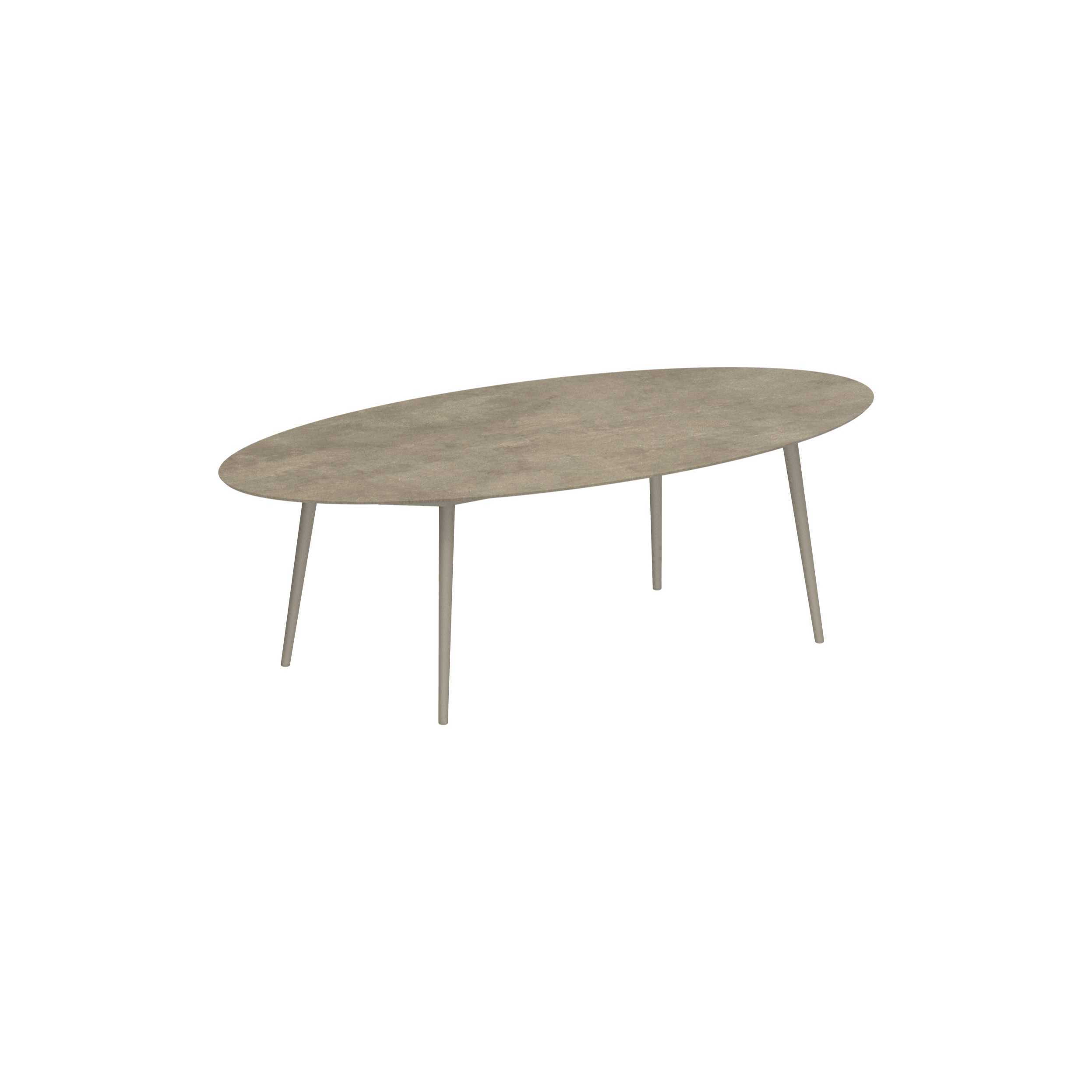 Royal Botania Styletto Ellipse Esstisch • 250 x 130 cm