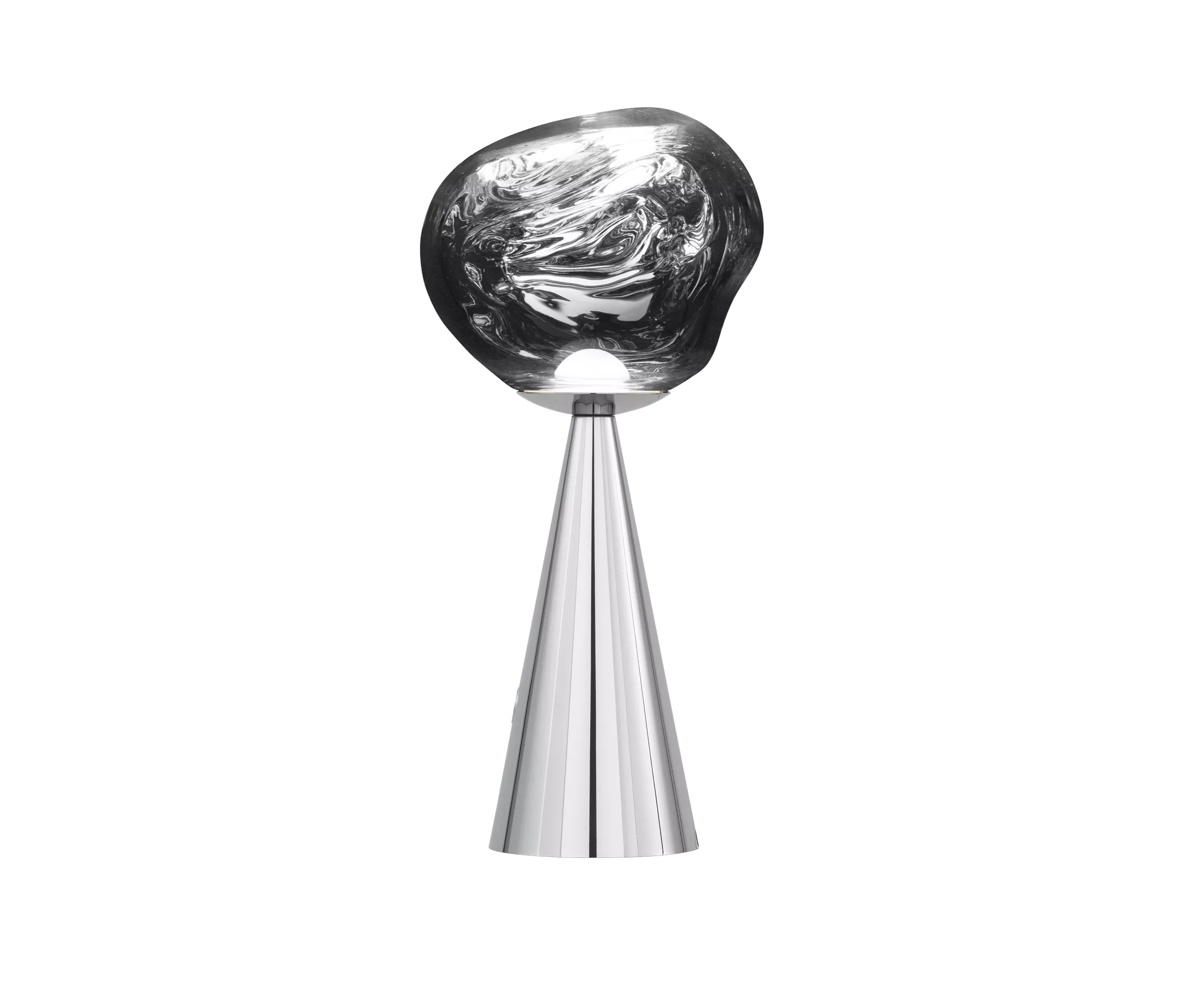 Tom Dixon Melt Portable Silver Tischleuchte