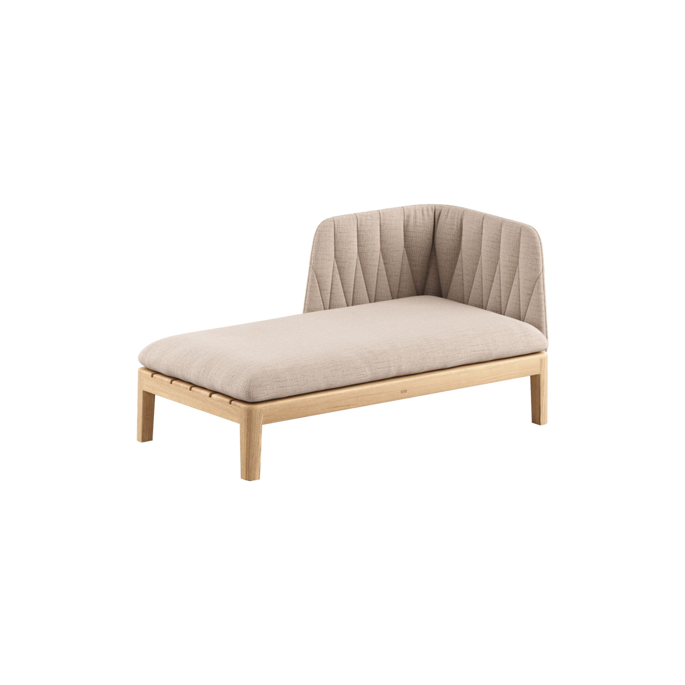 Royal Botania Calypso Lounge Modul • kurze Rückenlehne 2-Sitzer