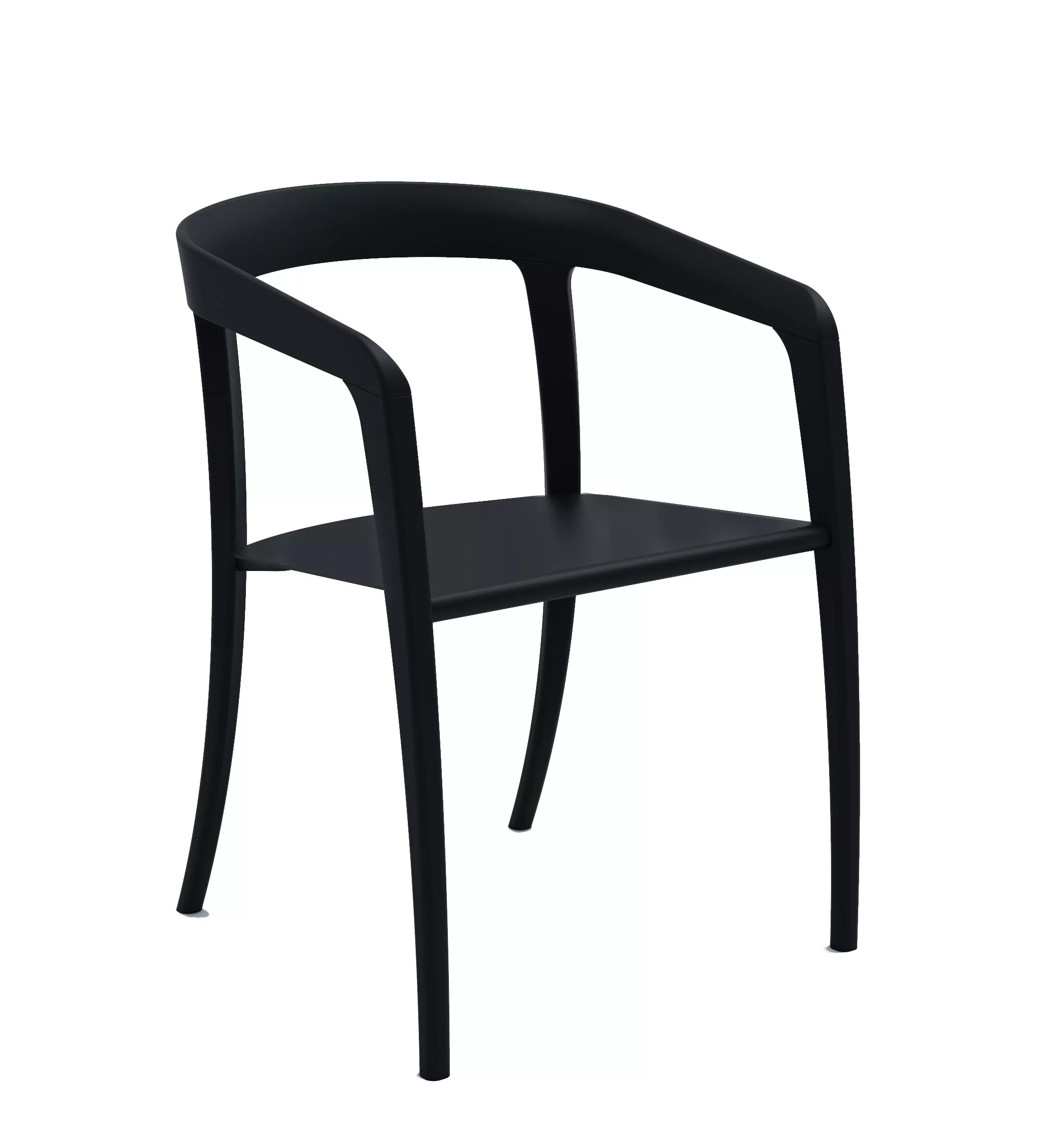 Royal Botania Armlehnstuhl Jive aus Aluminium beschichtet