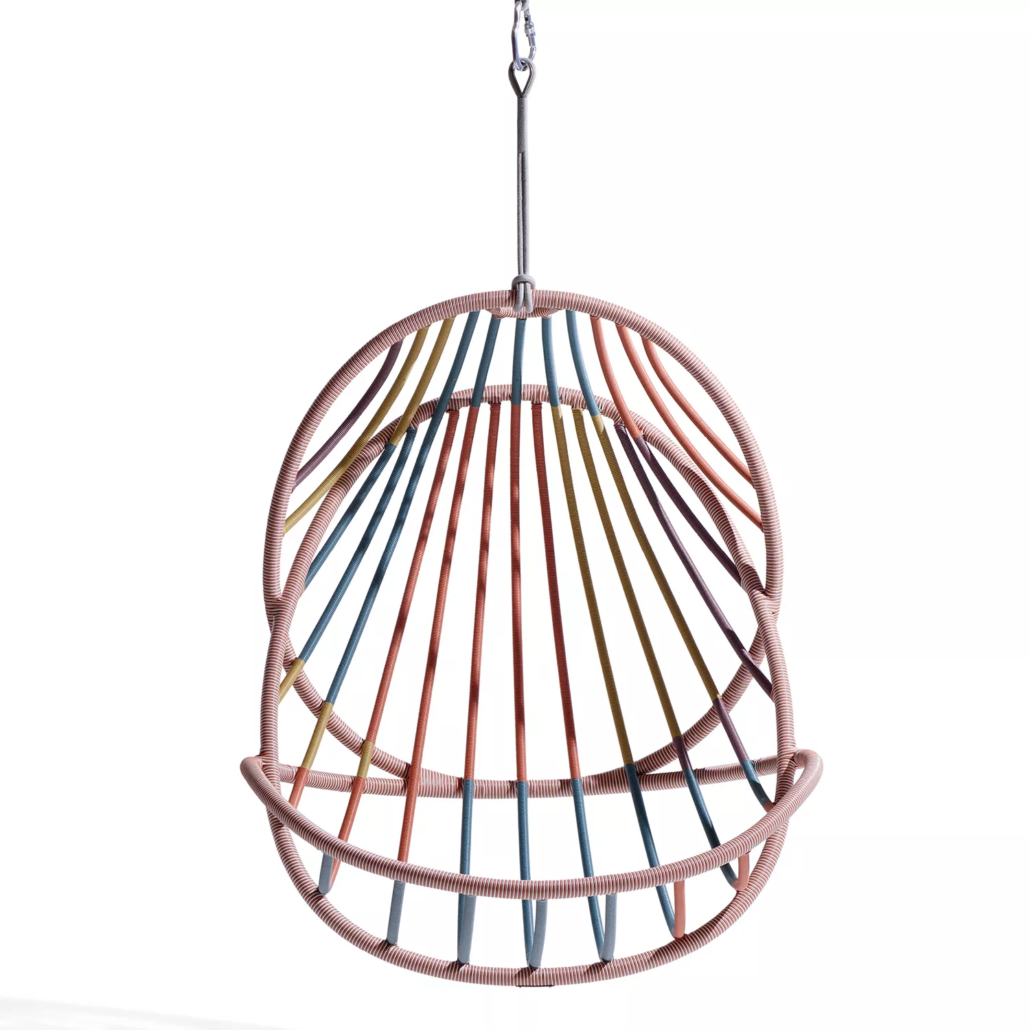 Dedon Kida Hängesessel in bunten Farben ohne Hintergrund