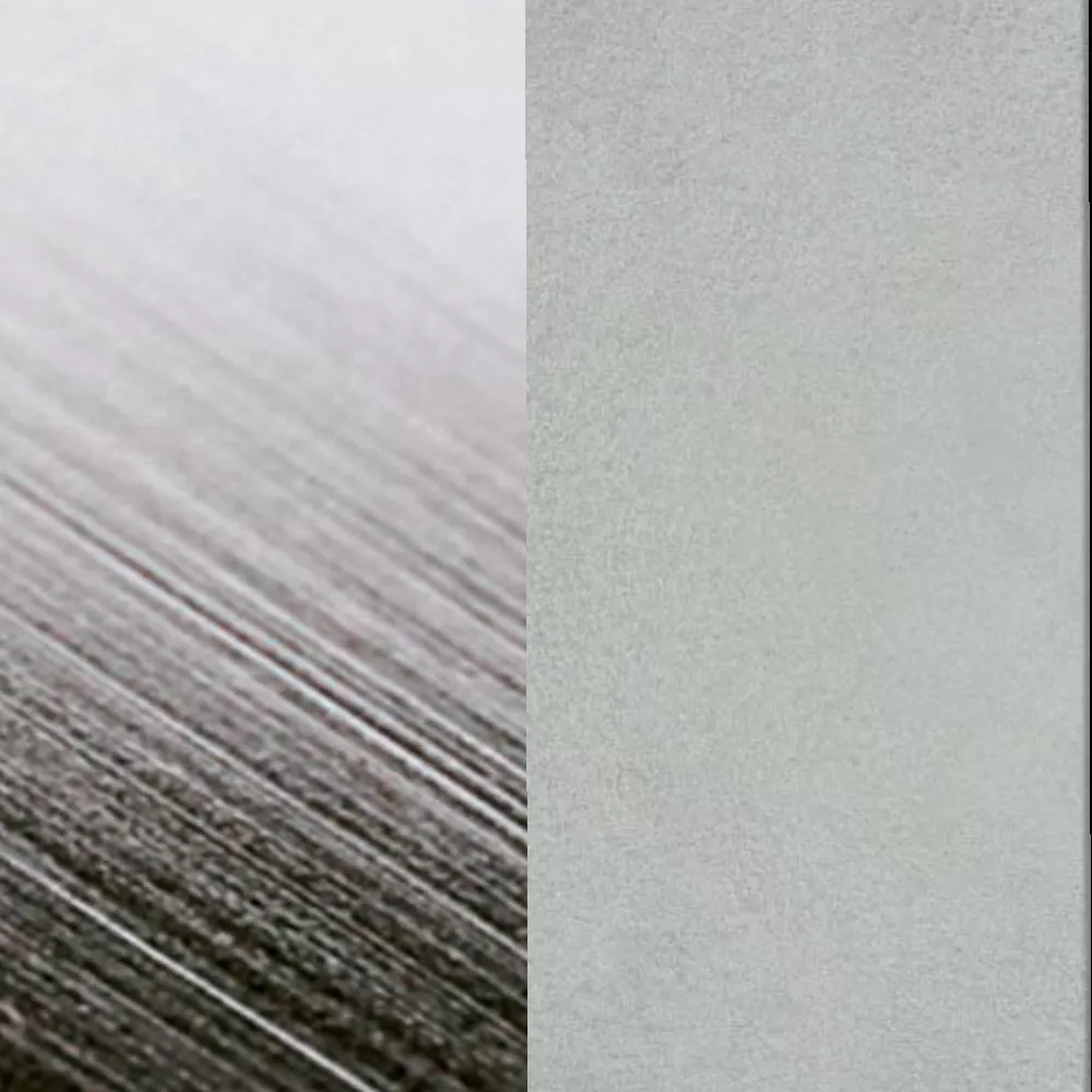 Edelstahl elektropol. / Keramik Cemento Luminoso