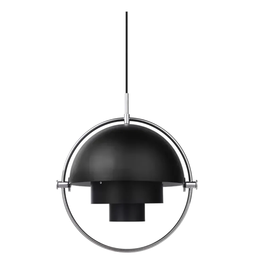 Chrome  Base / Black Semi Matt Shade