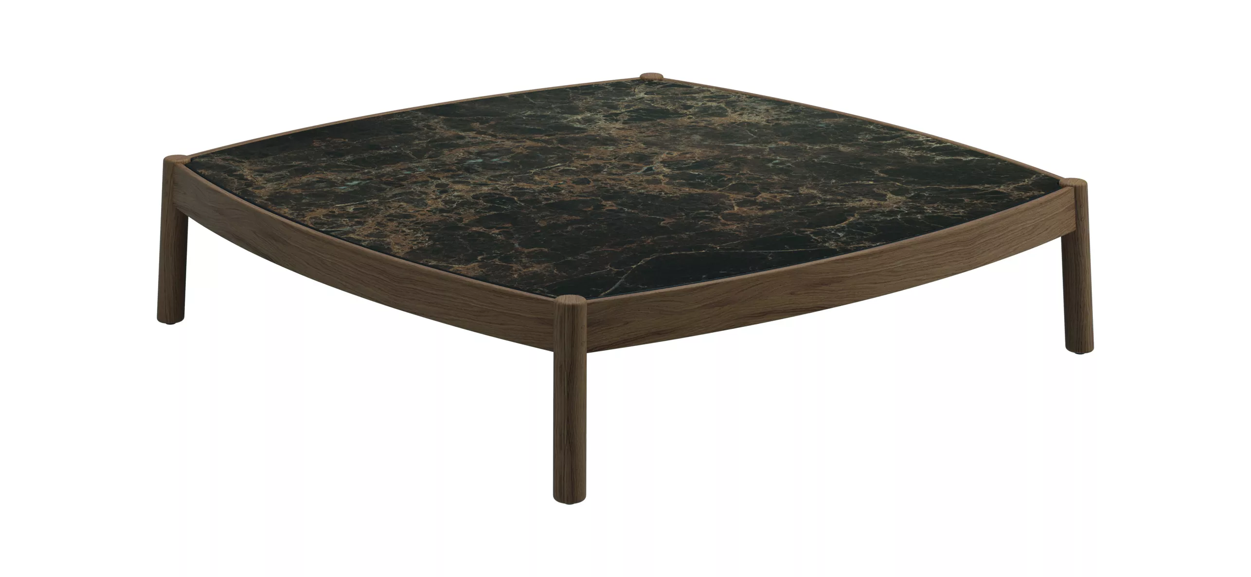 Gloster Haven Loungetisch 120 cm mit Keramikplatte