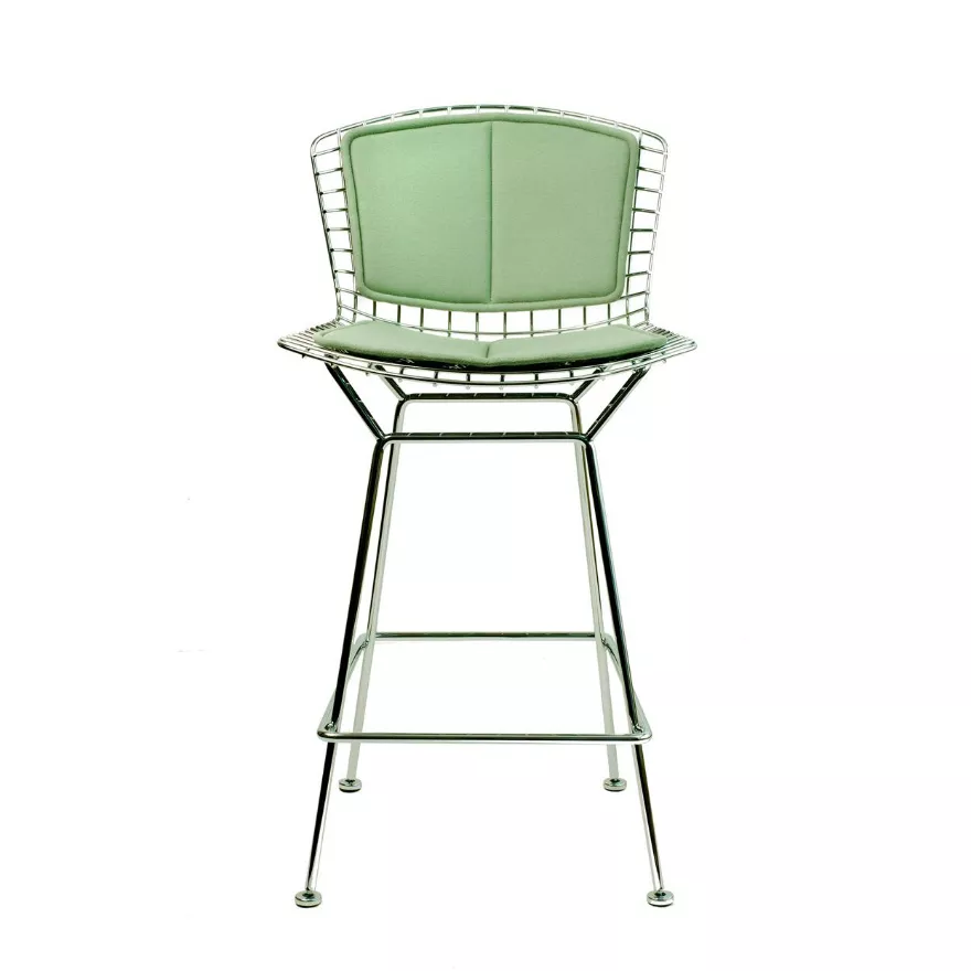 Knoll International • Bertoia • Barhocker • Metall • 100/105cm x 54cm x 58cm