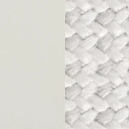 Metal Warm White + Round Rope Light Grey