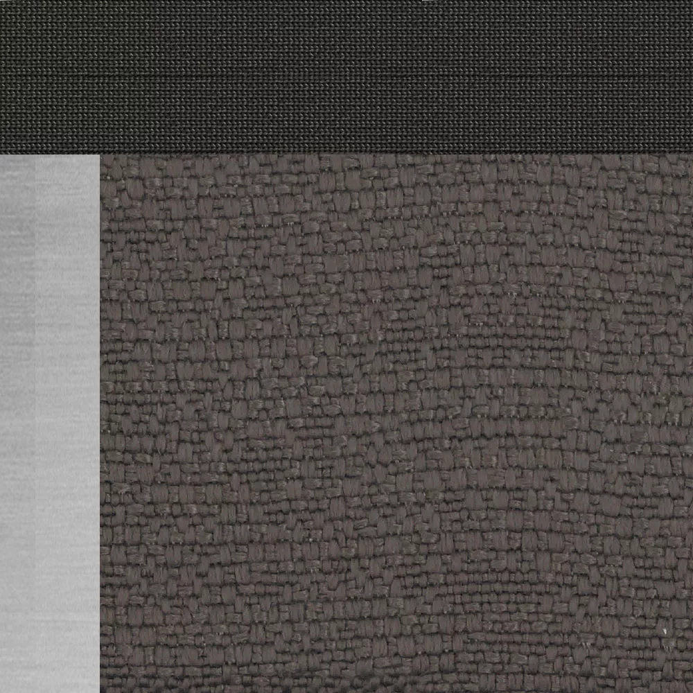 Gurtgeflecht Dark Grey - Polster Plain Mud