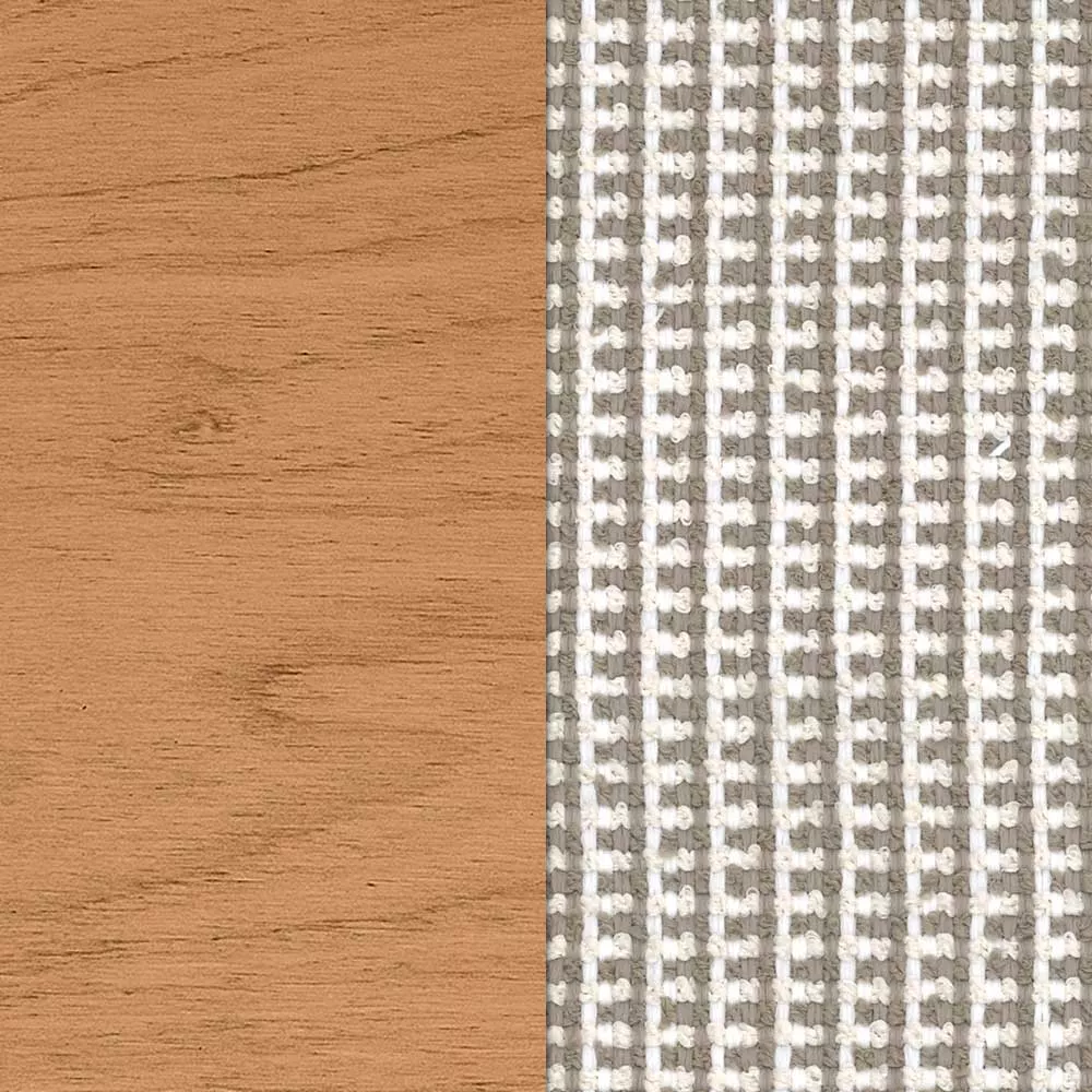 Natural Teak / Archi White-Brown