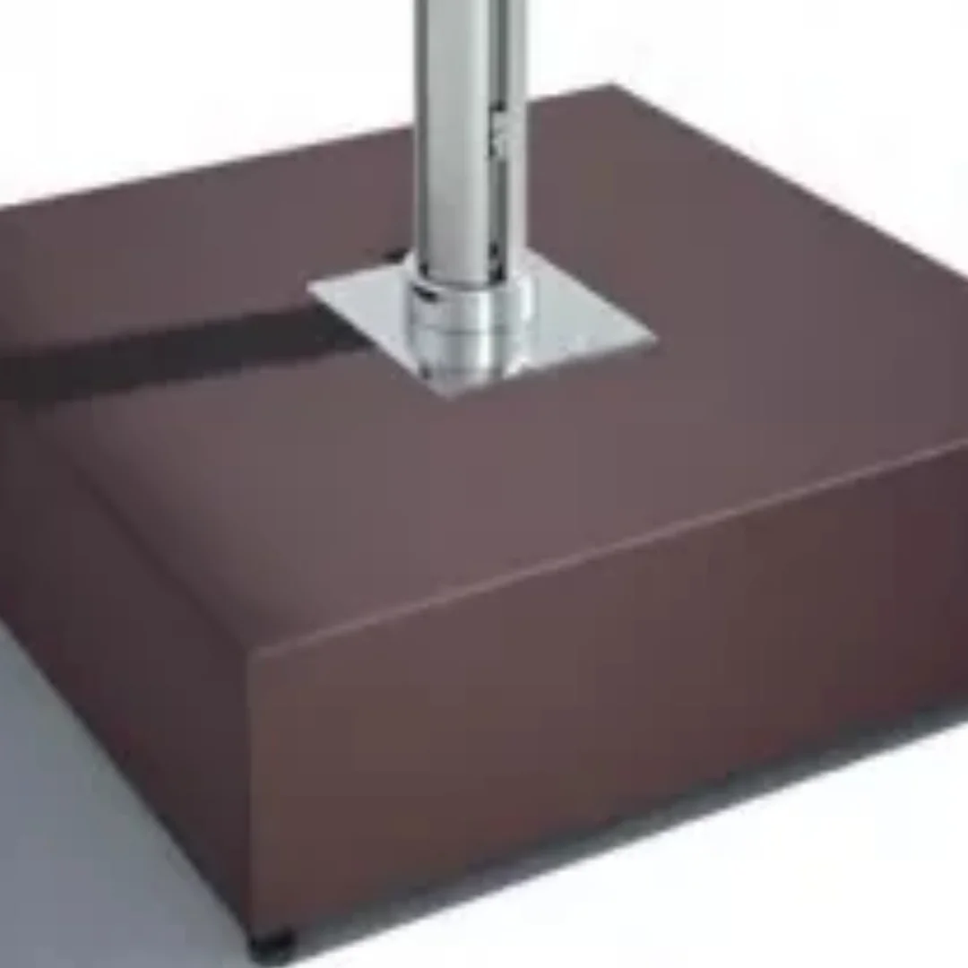 Schirmständer Aluma Cube 385 kg in Espresso