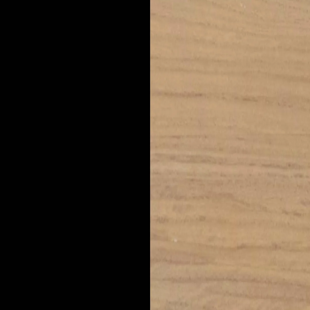 Aluminium beschichtet Anthracite / Teak